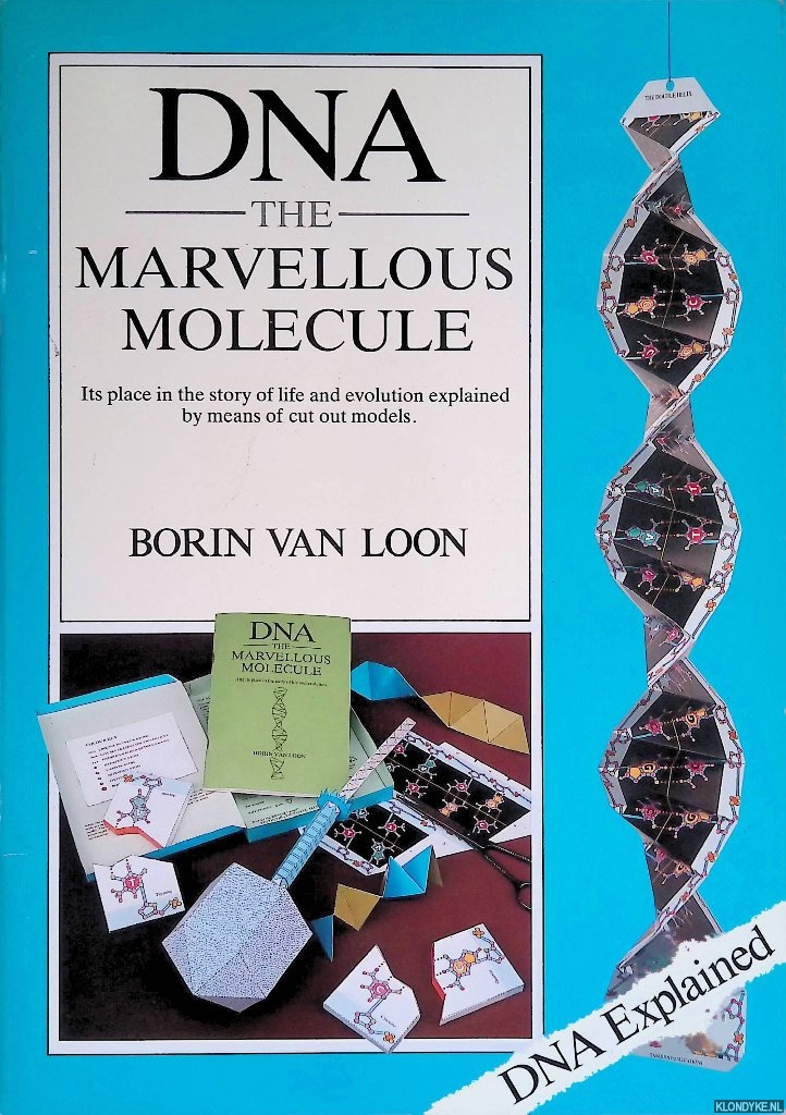 DNA: The Marvellous Molecule. Its Place in the Story of Life and Evolution Explained by Means of Cut Out Models - Loon, Borin van