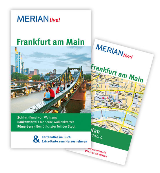 Frankfurt am Main MERIAN live! - Mit Kartenatlas im Buch und Extra-Karte zum Herausnehmen - Jürgs, Alexander