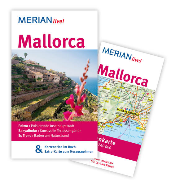 Mallorca MERIAN live! - Mit Kartenatlas im Buch und Extra-Karte zum Herausnehmen - Schmid, Niklaus