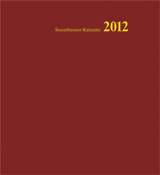 Steuerberater-Kalender 2012