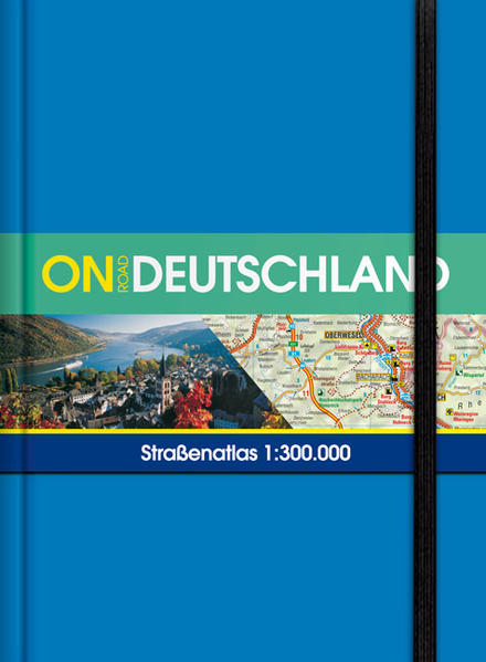 ON ROAD Deutschland Strassenatlas 1:300000 - KUNTH Verlag GmbH