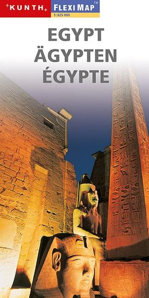 KUNTH FlexiMap Magnum Ägypten 1:825000 1:825000 1., Aufl. - KUNTH Verlag