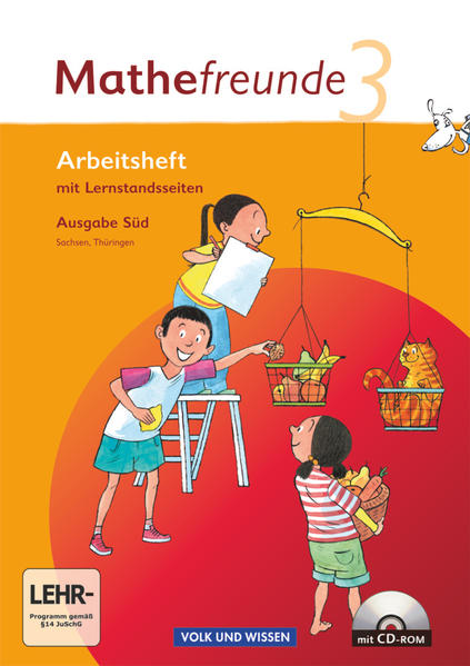 Mathefreunde - Ausgabe Süd 2010 (Sachsen, Thüringen) - 3. Schuljahr Arbeitsheft mit CD-ROM - Elsner, Jana, Kathrin Fiedler  und Ursula Kluge