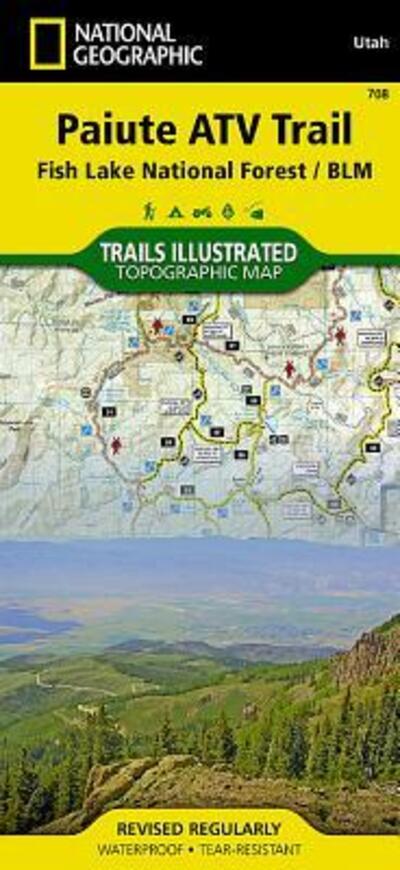 Palute ATV Trail National Geographic Trails Illustrated Utah