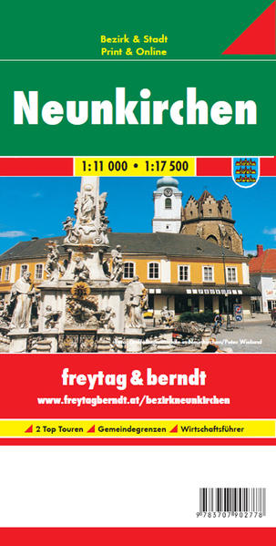 Neunkirchen 1:11000 - 1:75000 - Freytag-Berndt und Artaria KG