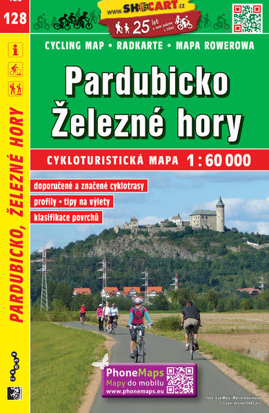 Pardubicko, Železné hory / Pardubitz, Eisengebirge (Radkarte 1:60.0 - SHOCart, spol. s r.o.
