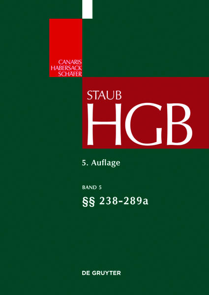 Handelsgesetzbuch / §§ 238-289a - Drüen, Klaus-Dieter, Peter Hommelhoff  und Rainer Hüttemann