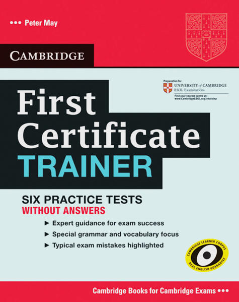 First Certificate Trainer Practice Tests without answers - May, Peter
