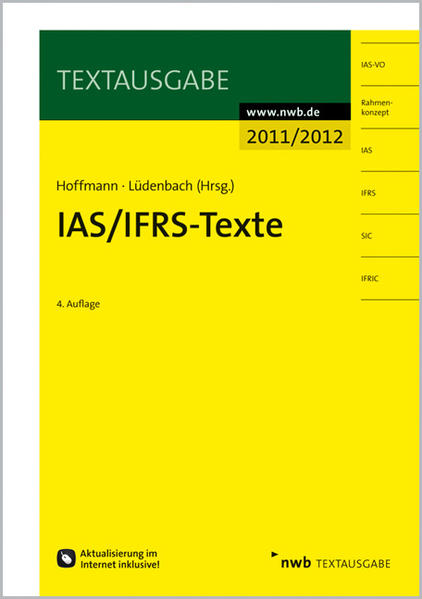 IAS/IFRS -Texte 2011/2012 - Hoffmann, Wolf-Dieter und Norbert Lüdenbach