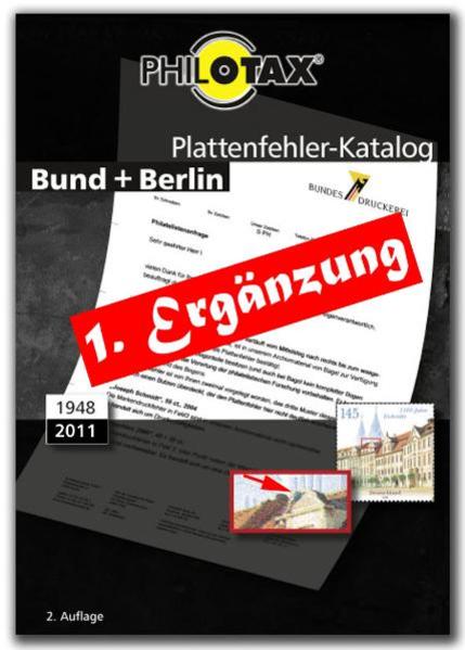 Plattenfehler-Katalog Bund + Berlin 1. Ergänzung