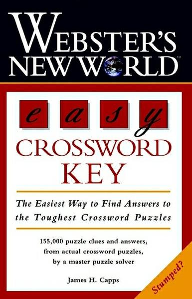 Webster`s New World Easy Crossword Key - Capps, James H.