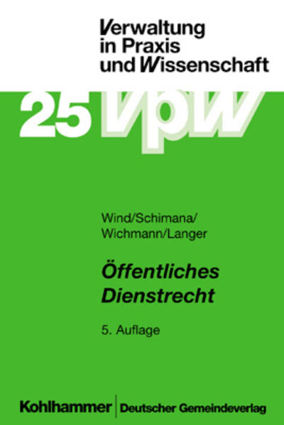 Öffentliches Dienstrecht Kommentar - Langer, Karl U, Rudolf Schimana  und Manfred Wichmann