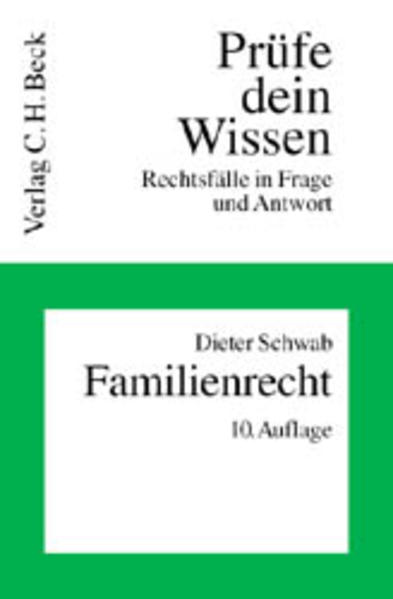 BGB Familienrecht - Schwab, Dieter und Günther Beitzke