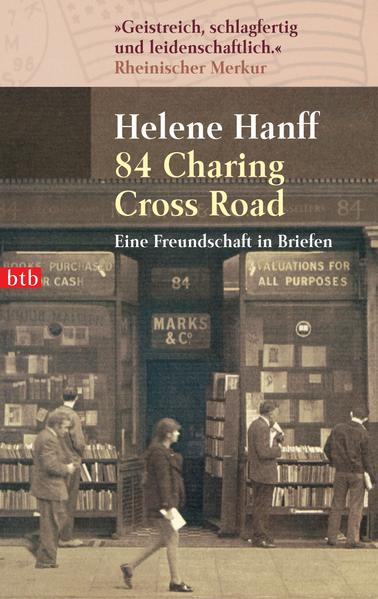 84, Charing Cross Road Eine Freundschaft in Briefen - Hanff, Helene, Rainer Moritz  und Rainer Moritz