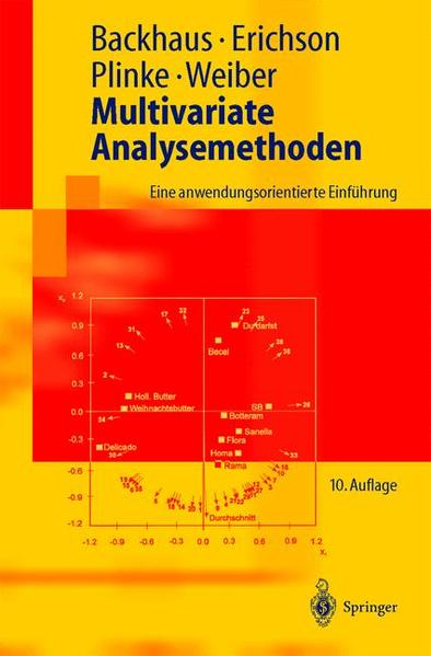 Multivariate Analysemethoden Eine anwendungsorientierte Einführung - Backhaus, Klaus, Bernd Erichson  und Rolf Weiber