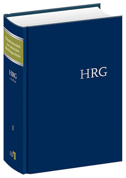 Handwörterbuch zur deutschen Rechtsgeschichte (HRG) – gebundene Ausgabe – Gesamt - Cordes, Albrecht, Hans-Peter Haferkamp  und Heiner Lück