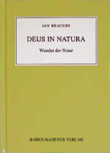 Einer weiss alles - Sie bald mehr. (V)Erkenne deinen Nächsten wie... / Deus in Natura Wunder der Natur - Brauers, Jan