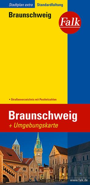 Falk Stadtplan Extra Standardfaltung Braunschweig 1:20 000