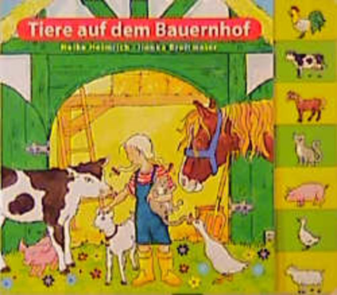 Tiere auf dem Bauernhof Register-Bilderbuch - Breitmeier, Ilonka und Heike Heimrich