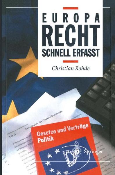 Europarecht Schnell erfaßt - Rohde, Christian