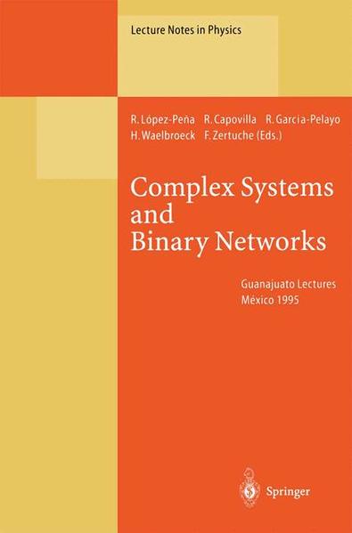 Complex Systems and Binary Networks Guanajuato Lectures, Held at Guanajuato, México, 16 – 22 January 1 - Lopez-Pena, Ramon, Riccardo Capovilla  und Ricardo Garcia-Pelayo