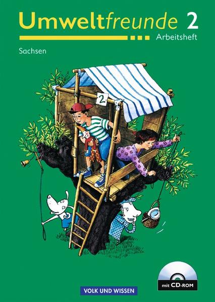 Umweltfreunde - Sachsen - Bisherige Ausgabe / 2. Schuljahr - Arbeitsheft mit CD-ROM - Meißner, Sabine, Sabine Reinke  und Rolf Schmehl
