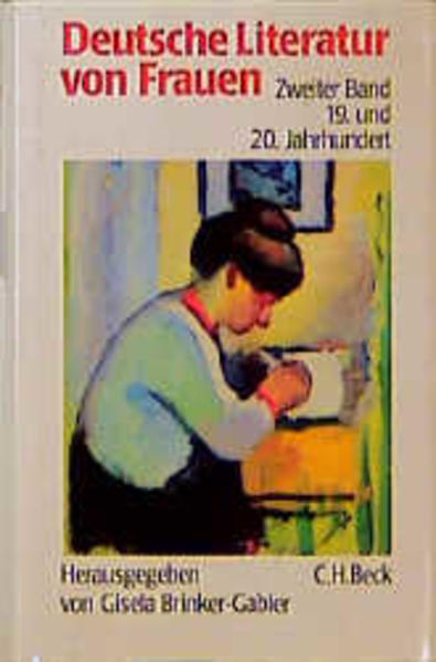 Deutsche Literatur von Frauen 19. und 20. Jahrhundert - Brinker-Gabler, Gisela