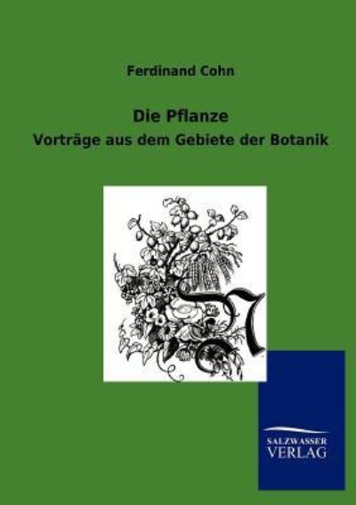 Die Pflanze Vorträge aus dem Gebiete der Botanik - Cohn, Ferdinand