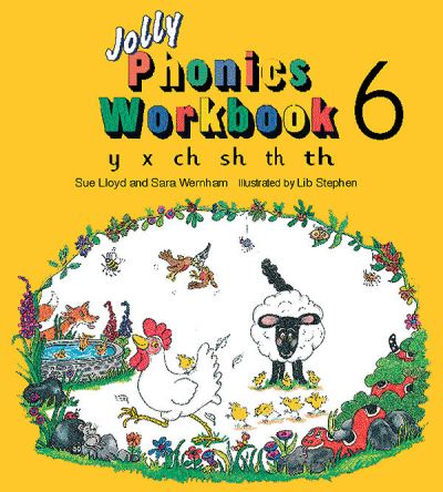 Jolly Phonics Workbook 6 - Lloyd Sue; Wernham, Sara