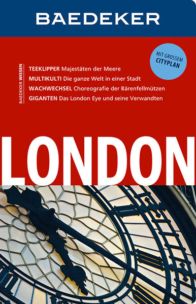 Baedeker Reiseführer London mit GROSSEM CITYPLAN - Becker, Kathleen, John Sykes  und Rainer Eisenschmid