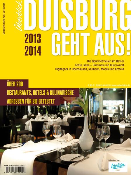 Duisburg geht aus! 2013/14 Der Ausgeh Guide für Duisburg