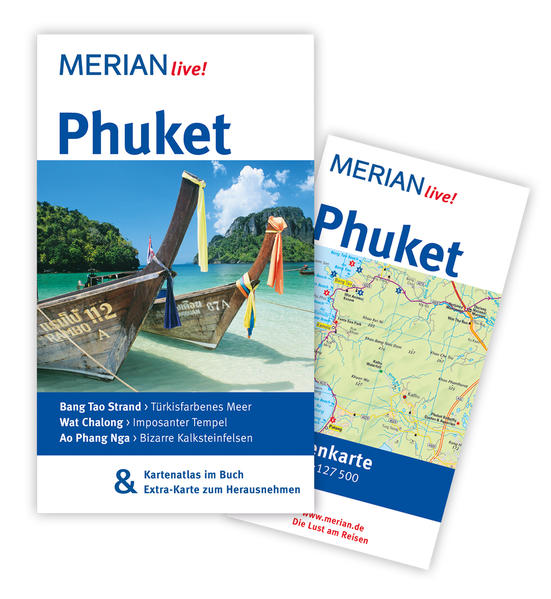 Phuket MERIAN live! - Mit Kartenatlas im Buch und Extra-Karte zum Herausnehmen - Homann, Eberhard und Klaudia Homann