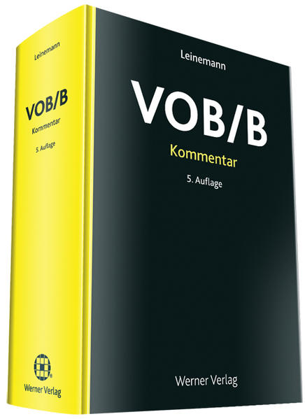 VOB/B Kommentar - Leinemann, Ralf