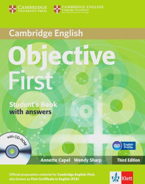 Objective First Klett edition. Student`s book with answers and CD-ROM