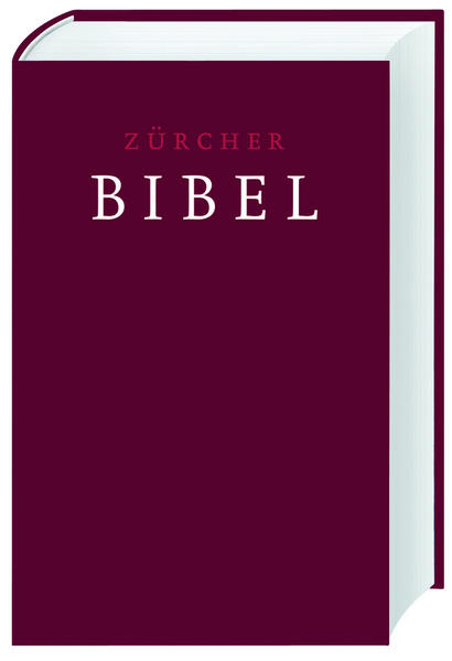 Zürcher Bibel mit Einleitungen, Glossar und eingelegter Trauurkunde, Bibeltext einspaltig