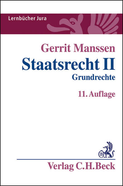 Staatsrecht II Grundrechte - Manssen, Gerrit