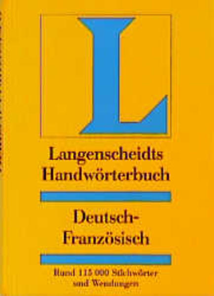 Langenscheidt Handwörterbücher Deutsch-Französisch