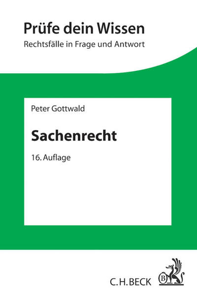 Sachenrecht - Gottwald, Peter
