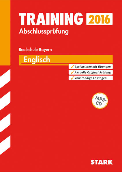 Training Abschlussprüfung Realschule Bayern - Englisch mit CD - Huber, Konrad und Paul Jenkinson