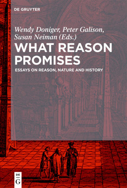What Reason Promises Essays on Reason, Nature and History - Doniger, Wendy, Peter Galison  und Susan Neiman