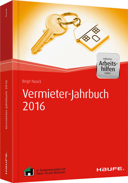 Vermieter-Jahrbuch 2016 - inkl. Arbeitshilfen online Mit praktischem Kalender - Noack, Birgit