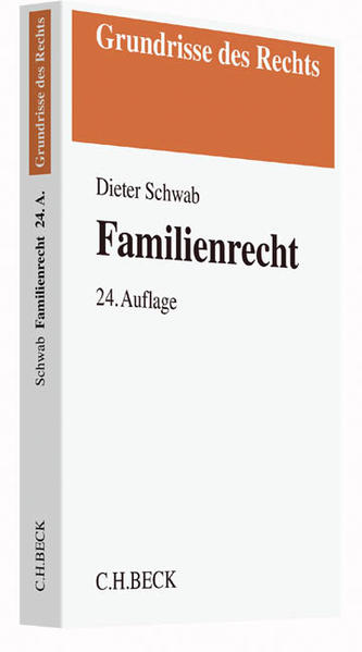 Familienrecht  24., neu bearbeitete Auflage - Schwab, Dieter