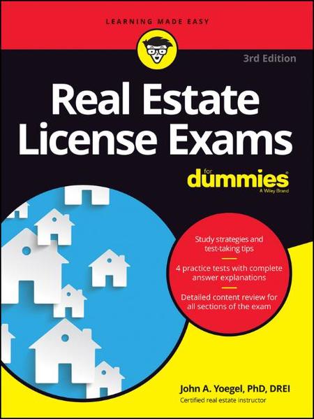 Real Estate License Exams For Dummies - Yoegel, John A.