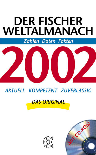 Der Fischer Weltalmanach 2002 mit CD-ROM Zahlen Daten Fakten - Baratta, Mario von