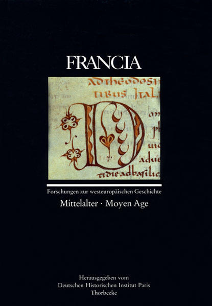 Francia Mittelalter /Moyen Age - Deutsches Historisches Institut Paris