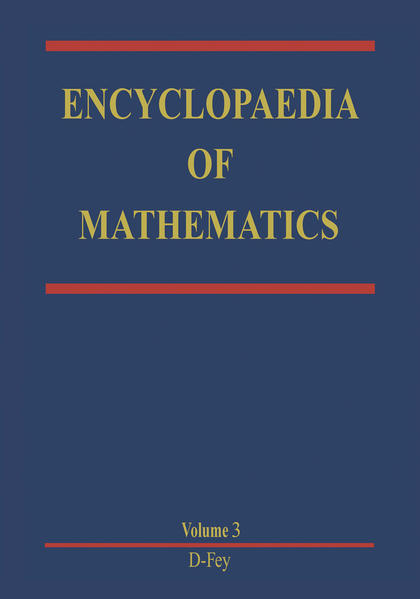 Encyclopaedia of Mathematics Volume 3 - Hazewinkel, Michiel