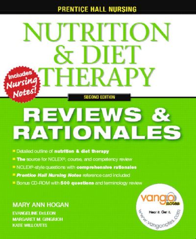 Prentice Hall Reviews & Rationales: Nutrition & Diet Therapy (Prentice Hall Nursing Reviews & Rationales) - Hogan Mary, Ann, M. Gingrich Margaret Kate Willcutts  u. a.