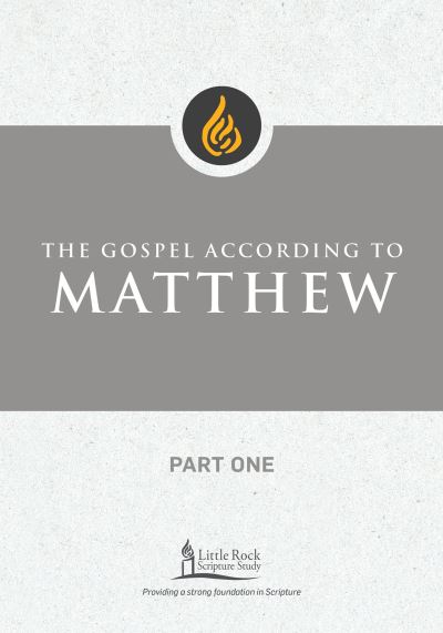 Gospel According to Matthew, Part One (Little Rock Scripture Study) - Reid,  Barbara E
