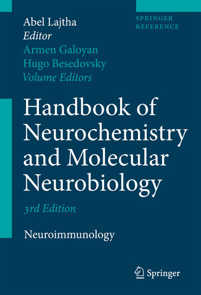 Handbook of Neurochemistry and Molecular Neurobiology Neuroimmunology - Lajtha, Abel, Armen Galoyan  und Hugo Besedovsky