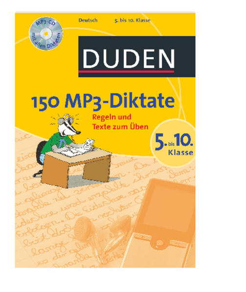 150 MP3-Diktate 5. bis 10. Klasse Regeln und Texte zum Üben - Butz, Steffen